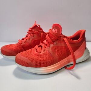 Lululemon Blissfeel Run 2 Womens Running Shoe Size 8 Orange Athletic Casual Out